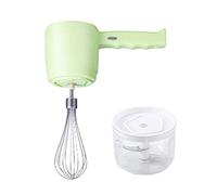 Mélangeur électrique multifonction 2 en 1, hachoir à viande, robot culinaire (Vert)