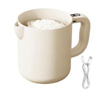 Mélangeur électrique | Plateau de riz à batteur à œufs électrique | Machine de filtre portable pour bol de mélange de 1 L, Outils de cuisson Bordures pour la cuisson Cuisson Mélange Nettoyage