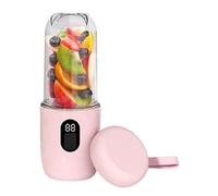 Mélangeur électrique portable, 500 ml, presse-agrumes électrique rechargeable par USB, 16 lames, mélangeur personnel pour et shakes, effet de mélange puissant pour la maison, les
