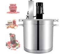 Mélangeur électrique pour la cuisson, agitateur automatique avec vitesse réglable, idéal pour la confiture et la friture chaude, design en acier inoxydable