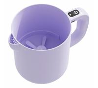 Mélangeur électrique pour laver le riz, batteur électrique 1 L, machine à laver rechargeable, batteur à œufs électrique, mélangeur de riz, rechargeable 2 en 1 multifonction - Œuf et fouet