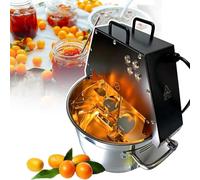 Mélangeur Électrique Professionnel Pour Aliments, Machine À Mélanger Automatique En Acier Inoxydable Avec Double Pale De Mélange, Ventilateur Auxiliaire Et Lumière Pour La Préparation De Confitures,