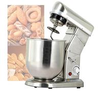 Mélangeur électrique sur pied avec 3 vitesses, tête inclinable pour une utilisation facile, comprend plusieurs accessoires pour un mélange polyvalent, idéal pour la pâtisserie et la cuisine