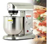 Mélangeur électrique sur Socle De Cuisine, Mélangeur à Gâteau Multifonction à 3 Vitesses, Mélangeur Alimentaire 5l/7l/10l pour Cuisson avec Bol, Batteur, Crochet Pétrisseur, Robot Culinaire,7L