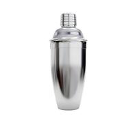 Mélangeur en acier inoxydable avec poignée ergonomique pour cocktails et jus de fruits Grande capacité Outil de barman Shaker à cocktail en acier inoxydable