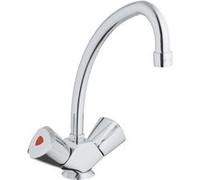 Mélangeur Evier GROHE Costa Trend Bec haut Chromé Garantie 5 ans Chromé G