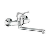 Mélangeur Évier Mural Emmevi Zeus CR3005Z Chrome Brillant