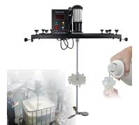 Mélangeur Industriel 980 W, Lames Réglables De 72 À 120 Cm, Pliables En Acier Inoxydable 304, Capacité : 1000 L, Tige D'agitation En Acier Inoxydable De 90 Cm,B