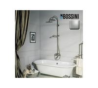 Mélangeur kit colonne bain-douche mural inverseur nickel satiné Liberty Line - Bossini L01203094