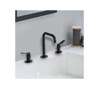 Mélangeur lavabo 3 trous BLACKMAT EAST SIDE - CRISTINA ONDYNA ES20513