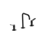 Mélangeur lavabo 3 trous Chromé Noir Brossé EAST SIDE - CRISTINA ONDYNA ES20575