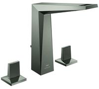 Mélangeur Lavabo à Poser Grohe Allure Brilliant Private Collection L, tirette, sans insert bec Hard Graphite Brossé 20667AL0