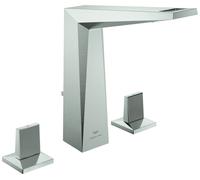 Mélangeur Lavabo à Poser Grohe Allure Brilliant Private Collection L, tirette, sans insert bec Supersteel 20667DC0