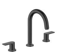 Mélangeur lavabo à poser Hansgrohe Vernis Shape avec tirette et vidage 200x266x170mm Noir Mat