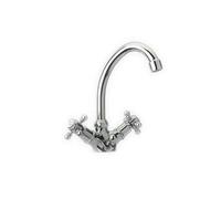 Mélangeur Lavabo chromé monotrou, Bec mobile TIFFANY PF-robineterie référence 1830/1A.