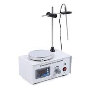 Mélangeur magnétique pour plaque chauffante avec affichage numérique 25 W | Agitateur de laboratoire avec capacité de 1 l, contrôle précis de la température et vitesse de rotation en continu pour la
