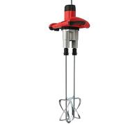 Mélangeur manuel double 1800 W - 6 vitesses - 220 V - 0-390 tr/min - 0-690 tr/min - Mélangeur de couleur M14 - Mélangeur électrique en béton pour peinture à l'huile, ciment, couleur d'impression
