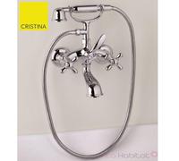 Mélangeur mural pour bain/douche IMPERO chromé sans colonnettes - CRISTINA ONDYNA IM10051