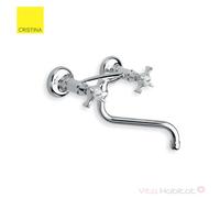Mélangeur mural pour évier de cuisine rétro CHAMBORD - CRISTINA ONDYNA CH12451