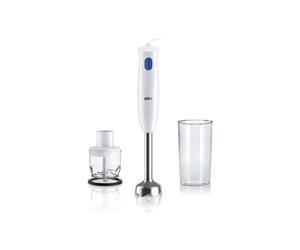 Mélangeur par immersion Braun MultiQuick 1 Mq10.202m 450 W 1 vitesse EasyTwist Verre 0,6 L Blanc