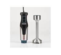 Mixeur plongeant Girmi 800W, moteur DC, 4 lames, boîtier en acier inoxydable MX3800