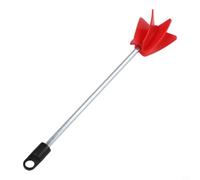 Mélangeur Peinture Hélice 30cm Acier Mélangeur Peinture Hélice | Acier inoxydable pour robuste, design hélice, mélange profond 30cm, pour idéal peinture épaisse, mortier lourd(1)