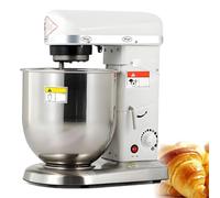 Mélangeur planétaire blanc 5L 110V pour usage commercial professionnel | Capacité de 5 litres, alimentation 110 V, couleur blanche, convient à un usage professionnel et commercial