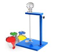 Mélangeur pneumatique à support, agitateur de peinture, agitateur à air, outil de mélange de peinture, agitateur de peinture à levage automatique de 5 gallons/20 L