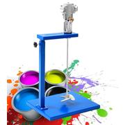 Mélangeur pneumatique à support de 5 gal/20 l, agitateur automatique de peinture, agitateur à air à turbine de 10 cm en acier inoxydable, 2600 tr/min, for mélange de peinture et de revêtement d'encre