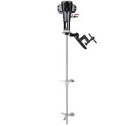 Mélangeur pneumatique de peinture de 50 gallons - Agitateur automatique en acier inoxydable de 1/2 CV pour liquides visqueux, encre, colorant, revêtement et produits chimiques - Machine de mélange p