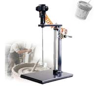 MéLangeur Pneumatique Peinture Automatique Pneumatique Acier Inoxydable 5 Gallons 20L Mortier Vertical Agitateur Industriel Batteur Encres
