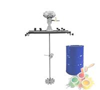 Mélangeur Pneumatique Sur Socle De 100 Gallons, Avec Support, Peinture Automatique En Acier Inoxydable, 3/4HP, For Encre, Revêtement, Colle