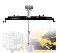 Mélangeur pneumatique, vitesse réglable, agitateur 3/4 HP 0-1800 tr/min, bras extensible 73-139 cm, idéal pour mélanger les peintures, mélanger les matières premières, agiter les sauces
