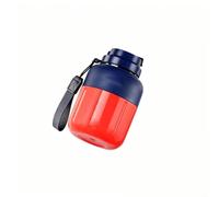 Mélangeur portable, 1 300 ml, grande capacité, rechargeable par USB, pour l'extérieur, les voyages, les pique-niques, la fabrication de smoothies (bleu, une tasse)