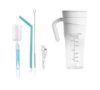 Mélangeur portable Shakes et 473,6 g Portable Smoothie Presse-agrumes Rechargeable Mélangeur Portable Mélangeur Multifonctionnel Bol Blender Portable Juicer Blender