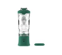 Mélangeur portatif en plastique puissant mélangeur de taille personnelle for Smoothies mélange de glace jus et transformation des aliments(Dark Green)