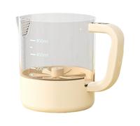 Mélangeur portatif sans fil - Mélangeur alimentaire portable et rechargeable de 1 l | filtrante, mixeur plongeant sans fil et nettoyant | portatif pour mousse de lait, café, chocolat