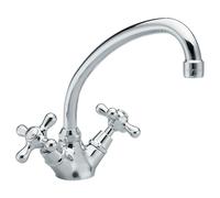 Mélangeur pour évier de cuisine col de cygne RETRO IMPERO - CRISTINA ONDYNA KI46251