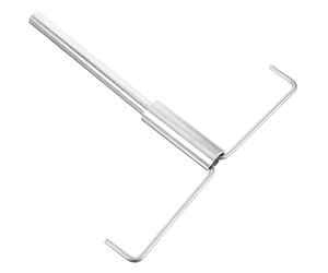 Mélangeur pour Machine à Popcorn en Fer, Accessoire de Remplacement | Tige D’agitation, Gaine Incluse, pour Équipements de Concession et Réparation, Distribution Homogène