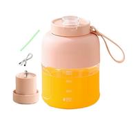 Mélangeur presse-agrumes portable, tasse mélangeur sans fil portable, accessoires de cuisine pour smoothies jus et préparation de boissons de table, voyage d'été en plein air