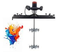 Mélangeur Réservoir électrique Machine d’agitation commerciale, mélangeur, machine de conteneur électrique, mélange avec support de support, pour dissolvant d’encre, mélange sans effort, C