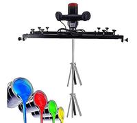 Mélangeur Réservoir électrique Récipient de mortier de peinture Baril 3000W Machine à agiter 800 tr/min Lame en acier inoxydable avec support pour outil de mélange de revêtement d’encre