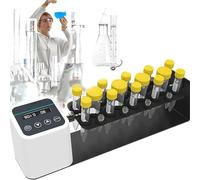 Mélangeur rotatif électrique de laboratoire avec vitesse et minuterie réglables, 7 pinces pour la recherche médicale et agricole