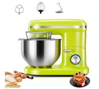 Mélangeur sur pied électrique 1000 W à tête inclinable 5 L en acier inoxydable avec crochet à pâte K-beater et fouet pour la pâtisserie et la cuisine maison