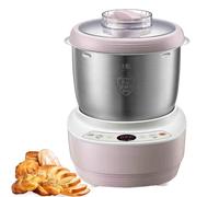Mélangeur sur pied pour la cuisson - Bol en acier inoxydable de 3,5 L avec moteur en cuivre de 120 W, boutons tactiles, facile à nettoyer, parfait pour la fabrication de gâteaux et de biscuits
