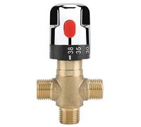 Mélangeur Thermostatique, Outil De Contrôle De Thermostat De Température De Valve De Mélangeur D'eau En Laiton Thermostatique Pour La Salle De Bains De Cuisine