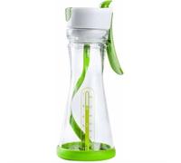 Mélangeur Vinaigrette en Verre Manuel Vinaigrette Shaker Mini Agitateur de Vinaigrette pour Marinades et Vinaigrettes 101-200ML