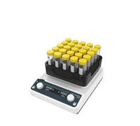 Mélangeur Vo-rtex multitube à affichage numérique Agitateur multi-échantillons de laboratoire Équipement Oscillateur 3000 tr/min,Haute précision(Module 603)