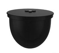 Mélangeurs en silicone de 6 litres, inserts de bol mélangeur résistants à la chaleur, accessoires ne passent pas au lave-vaisselle, accessoires de mélangeur à tête inclinable (noir)