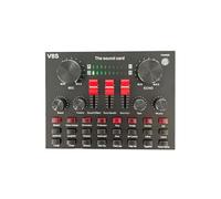 Mélangeurs sonores multifonctions pour créateurs de contenu offrant des effets de modulation vocale et intégration de musique de fond pour les diffusions en direct, appareil de studio professionnel